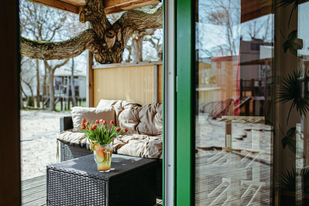 Herbals - Tree&Lake Houses With Bath, Sauna, Bikes, Motorboat Mielno  Εξωτερικό φωτογραφία