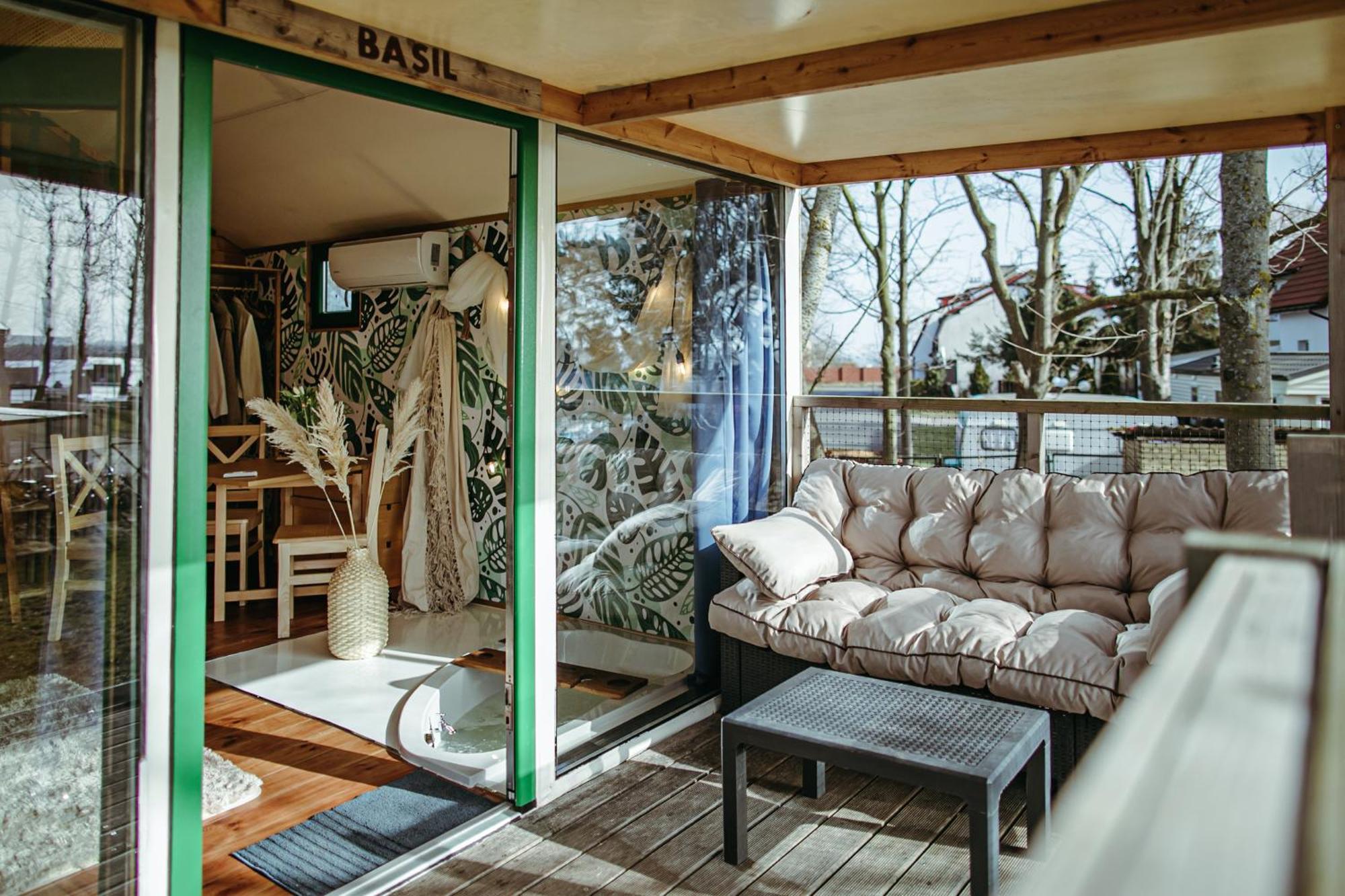 Herbals - Tree&Lake Houses With Bath, Sauna, Bikes, Motorboat Mielno  Δωμάτιο φωτογραφία